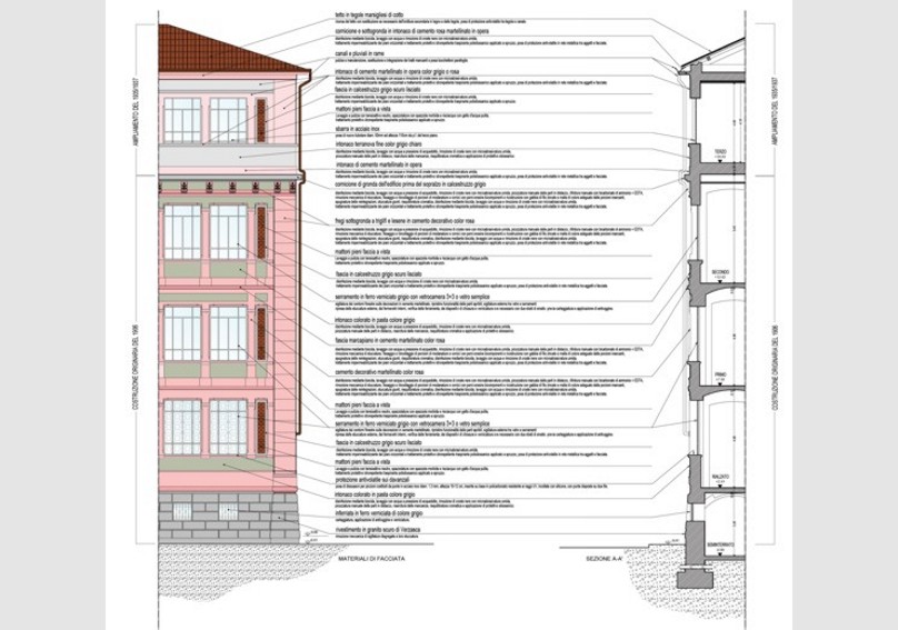 Restauro Istituto magistrale Carlo Tenca